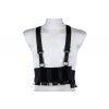 Taktický hrudní nosič s nízkou viditelností černý Low-Vis Chest Rig Black GFC Tactical™