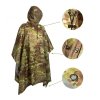 Pončo nepromokavá pláštěnka Rain Poncho US CMG® MultiCam Black