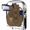 Pouzdro na pistoli hnědé Molle Gun Holster CMG® Coyote