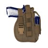 Pouzdro na pistoli hnědé Molle Gun Holster CMG® Coyote