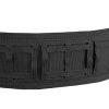 Taktický nosný pás černý Tajpan Tactical Belt Cordura® Laser Molle CMG® Black