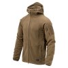 Bunda s kapucí černá Patriot Jacket Mk 2 Hybrid Fleece Black Helikon-Tex® BL-PJ2-FH-01