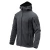 Bunda s kapucí stínově šedá Patriot Jacket Mk 2 Hybrid Fleece Shadow/Black Grey Helikon-Tex® BL-PJ2-FH-3501A