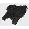 Vesta taktická modulární s opaskem Huzar černá Tactical Vest Black Dominator®