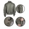Bunda pilotní zelená US Tactical Flight Jacket Mil-Tec® Olive Drab