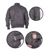 Bunda pilotní šedá US Tactical Flight Jacket Mil-Tec® Urban Grey