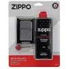 Zippo® sada All In One Kit 30035 zapalovač Brushed Chrome™