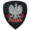 Nášivka orel emblém černý Wojsko Polskie WP Polsko originál