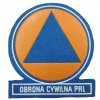 Nášivka Obrona Cywilna PRL znak Civilní obrany Polské lidové republiky originál