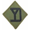 Nášivka vyšívaná pěší divize 26th Infantry Division Yankee US originál