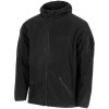 Bunda taktická s kapucí černá Fleece Jacket Tactical Black MFH® Adventure 03861A