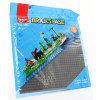 Základní deska pro kostičkové stavebnice šedá Sluban® Bricks Base Grey M38-B0833D