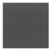 Základní deska pro kostičkové stavebnice šedá Sluban® Bricks Base Grey M38-B0833D