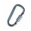 Karabina se šroubovací pojistkou sada 2ks Locking Carabiners 7mm Gunmetal Grey Kombat® Tactical