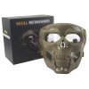 Maska celoobličejová lebka hnědá Skull Messenger Mask Tan Kombat® Tactical