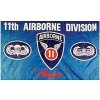Vlajka 11. výsadková divize Arktičtí andělé (The 11th Airborne Division "Arctic Angels") US ARMY 90x150cm č.241