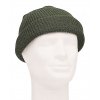 Kulich vlněný zelený hrubý úplet s ohrnutím US Wool Watch Cap Mil-Tec® 12140001