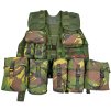 Taktická modulární vesta maskovací s kapsami Molle NL Woodland Holandsko originál
