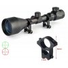 Puškohled 3-9 x 56 EG zoom Rifle Scope montáž 11 mm podsvícený kříž