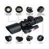 Taktický puškohled LS 3-10 x 42E podsvícený kříž s laserem montáž 20 mm