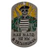 Identifikační známka s řetízkem Námořnictvo Ruské federace černý baret (VMF) ID Dog Tag Rusko originál
