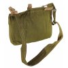 Taška přes rameno malá polní s koženými řemínky Rumunsko originál