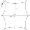 Plachta nepromokavá šestihran Tarpaulin "Hexagon-Tarp" 340x310 cm BW Flecktarn MFH® 32418V