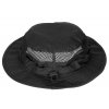 Klobouk síťovaný černý Jungle Bush Hat Mesh Boonie Black RipStop MFH® 10720A