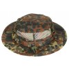 Klobouk síťovaný maskovací BW Jungle Bush Hat Mesh Boonie Flecktarn RipStop MFH® 10720V