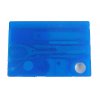 Multifunkční karta na přežití modrá 12v1 Eurobatt® MultiTool Card Blue