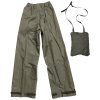 Kalhoty do deště nepromokavé s obalem zelené KL Holandsko originál