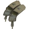 Pouzdro dvojité na zásobníky AK-47/ AK-63/ AKM levé zelené Maďarsko originál použité