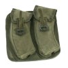 Pouzdro dvojité na zásobníky AK-47/ AK-63/ AKM pravé zelené Maďarsko originál použité