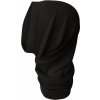 Funkční tubus z Merino vlny černý nákrčník multifunkční šátek Jitex™