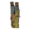 Pouzdro na 2 zásobníky M4 dělené otevřené Molle Defcon 5™ Vegetato Camo Itálie originál použité