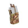 Pouzdro na 2 zásobníky M4 dělené otevřené Molle Defcon 5™ Vegetato Camo Itálie originál použité