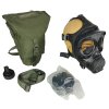 Plynová maska s filtrem a obalem M90 NBC Respirator Gas Mask Itálie originál použitá
