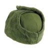 Čepice zimní ušanka vzdušné síly M-59 oliv Švédsko originál