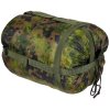 Spací pytel typu mumie -10/+15 s dvouvrstvou výplní M05 Maastokuvio Finsko MFH® Adventure 31622Y