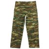 Kalhoty letní bojové BDU M-71 s regulací pasu RipStop Lizard Řecko originál zánovní
