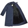 Trenčkot jednořadý nepromokavý plášť s vložkou modrý popelín Coat All Weather USAF originál
