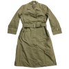 Trenčkot nepromokavý plášť pláštěnka do deště NVA originál