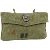 Pouzdro plátěné na opasek zelené First Aid Pouch Holandsko originál použité