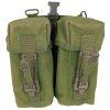 Sumka dvojitá na zásobníky levá zelená Pouch Ammo Left IRR PLCE OD/OG Velká Británie originál použitá