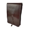 Brašna na spisy a dokumenty s pouzdrem na mapu kožená hnědá ČSLA originál