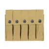 Kapsa na 5 zásobníků US Thompson SMG Five-Cell Magazine Pouch Khaki 8FIELDS® WWII Repro