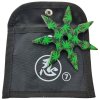 Vrhací hvězdice 7 hrotů Ninja Shuriken Cannabis (Marijuana)