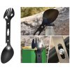 Outdoorový příbor multifunkční lžíce černá
