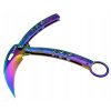 Nůž motýlek Karambit Butterfly Rainbow Kandar® N-161