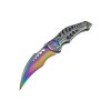 Nůž Kandar Punisher Rainbow Stonewashed N-625